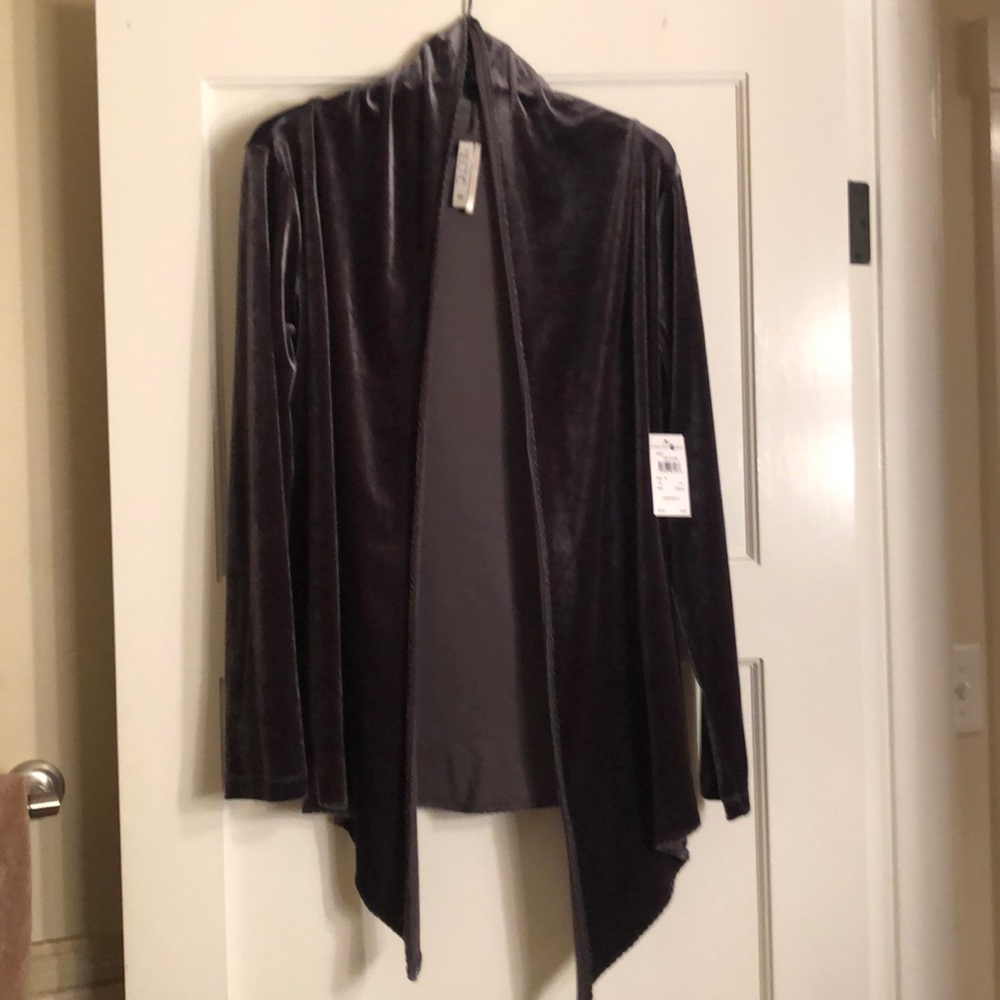 NWT Velvet Cardigan by Kische Size M